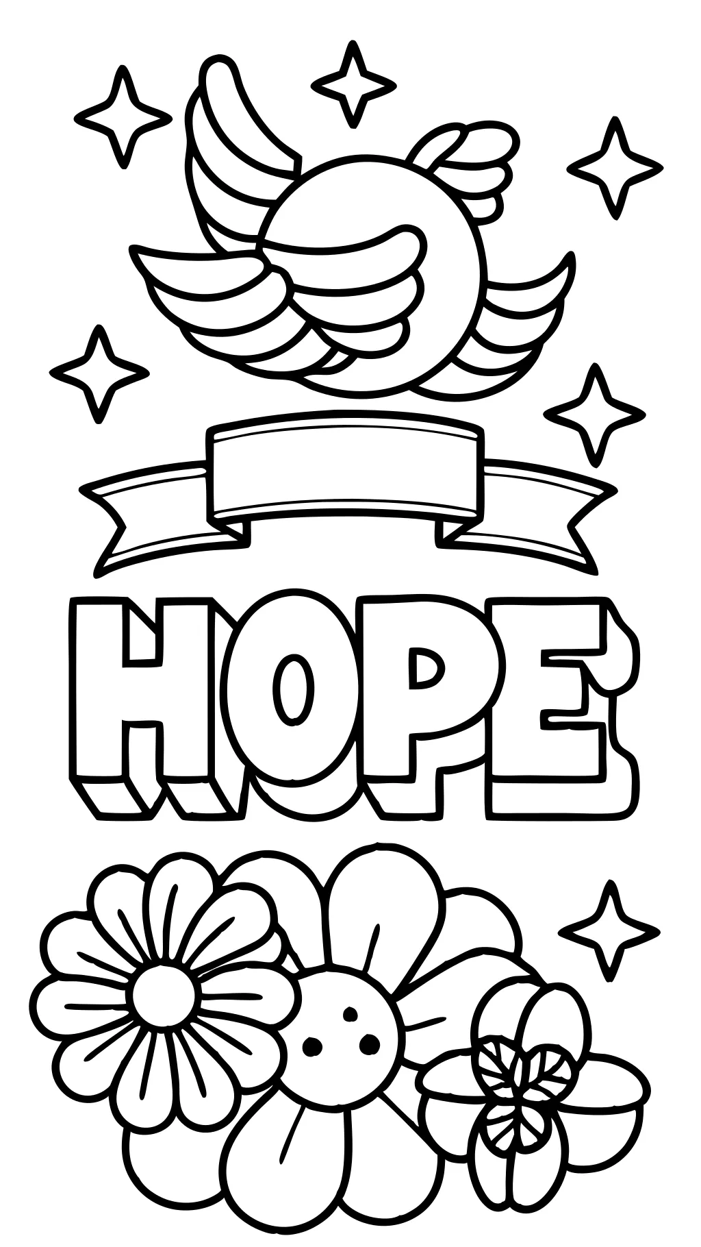 hope coloring pages